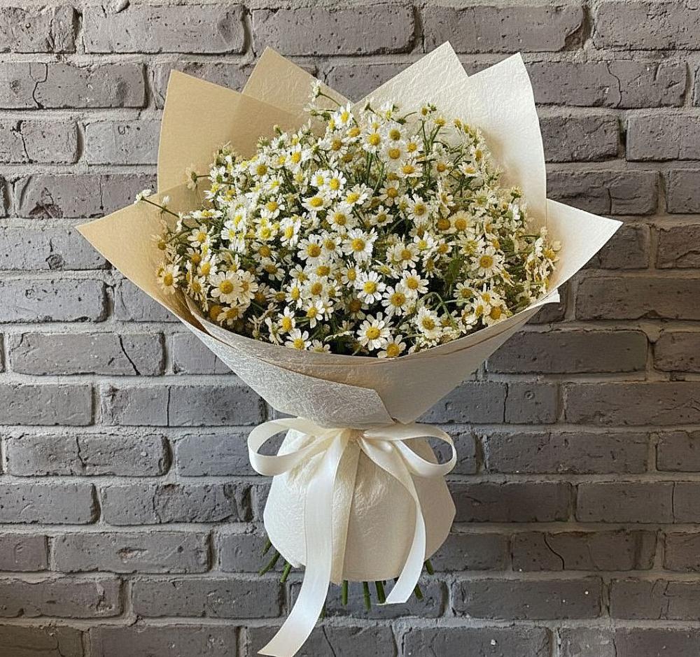 Букет цветов из: Ромашки в Красные Баки