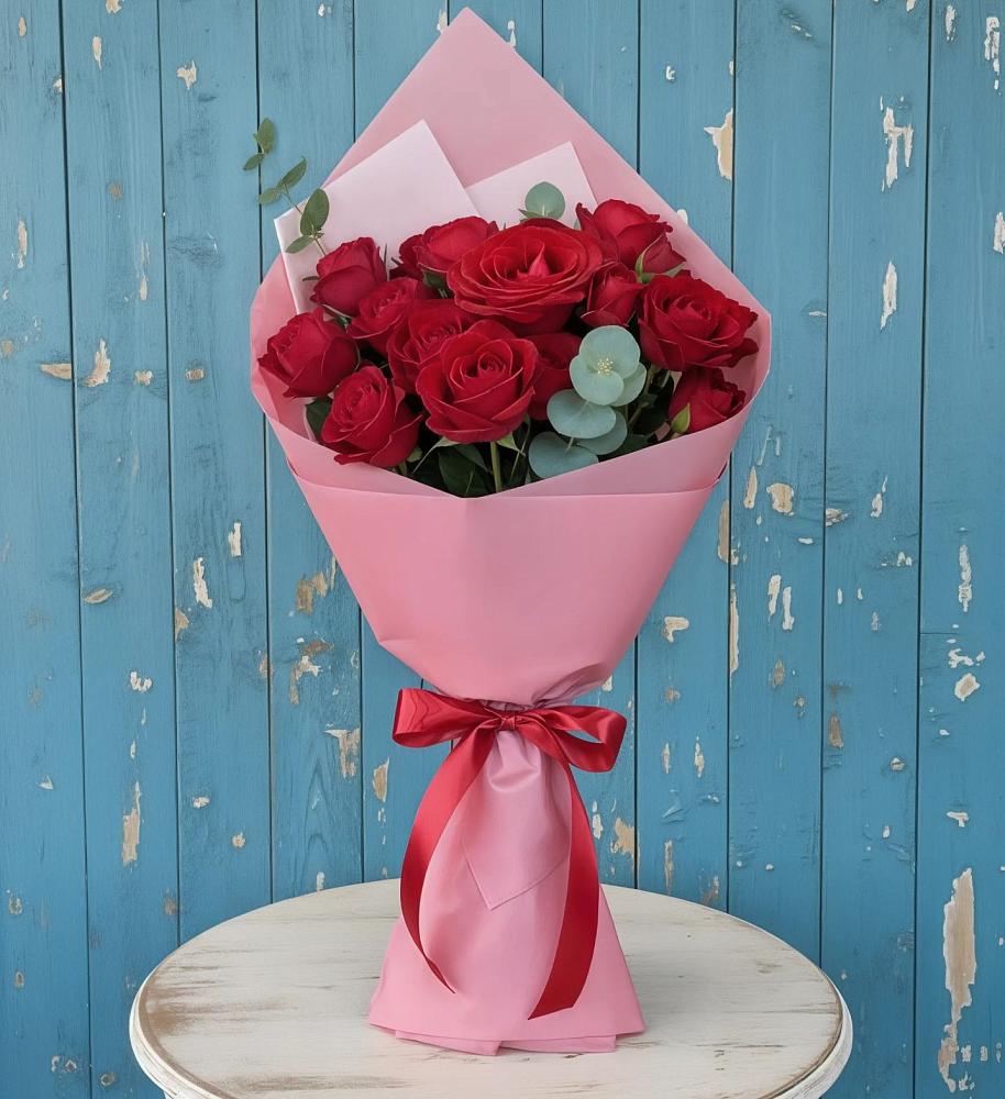 Букет цветов из: Розы в Красные Баки