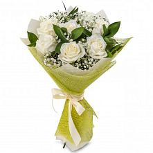 Букет цветов из:  Розы #REPLACE_PRED# Красные Баки