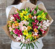Букет цветов из:  Альстромерии #REPLACE_PRED# Красные Баки