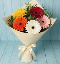 Букет цветов из:  Герберы в Красные Баки