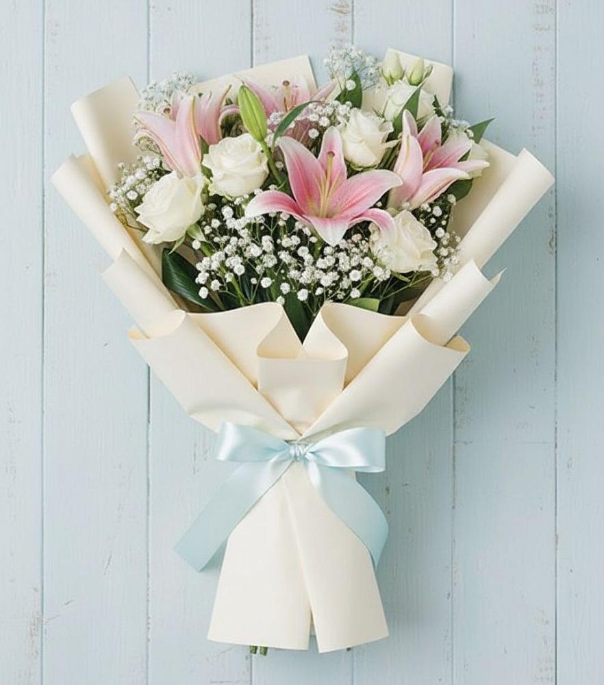 Букет цветов из: Лилии в Красные Баки