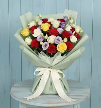 Букет цветов из:  Розы в Красные Баки