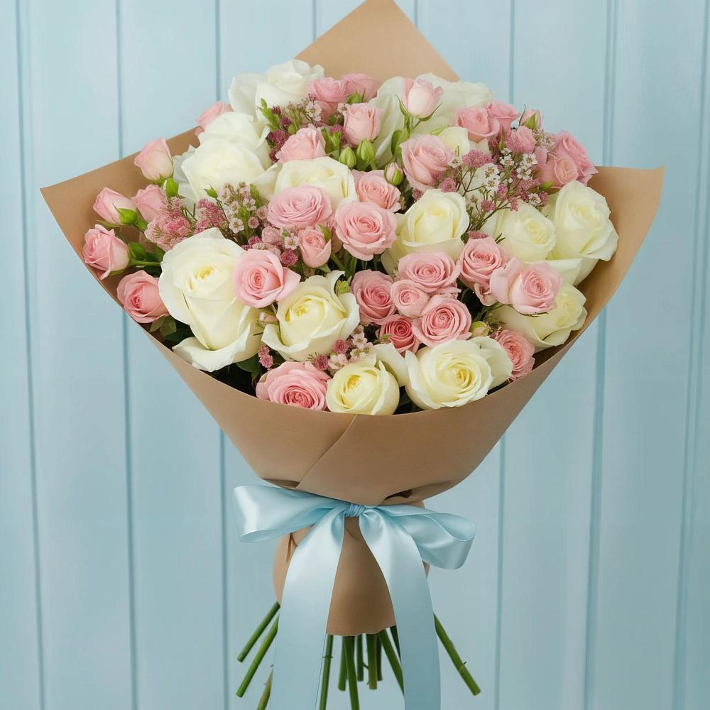 Букет цветов из: Розы в Красные Баки