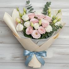 Букет цветов из:  Лизиантусы в Красные Баки