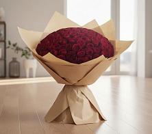 Букет 101 Красная роза в Красные Баки