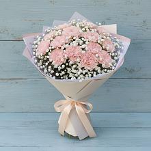 Букет цветов из:  Гвоздики в Красные Баки