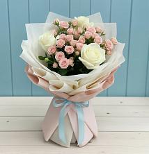 Букет цветов из:  Розы в Красные Баки