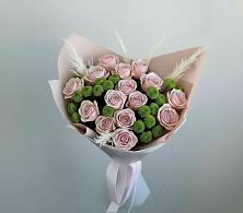 Букет цветов из:  Розы и Хризантемы в Красные Баки