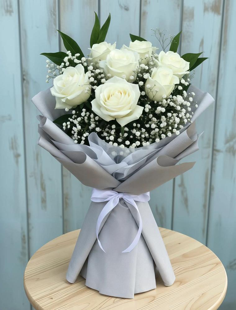 Букет цветов из: Розы в Красные Баки