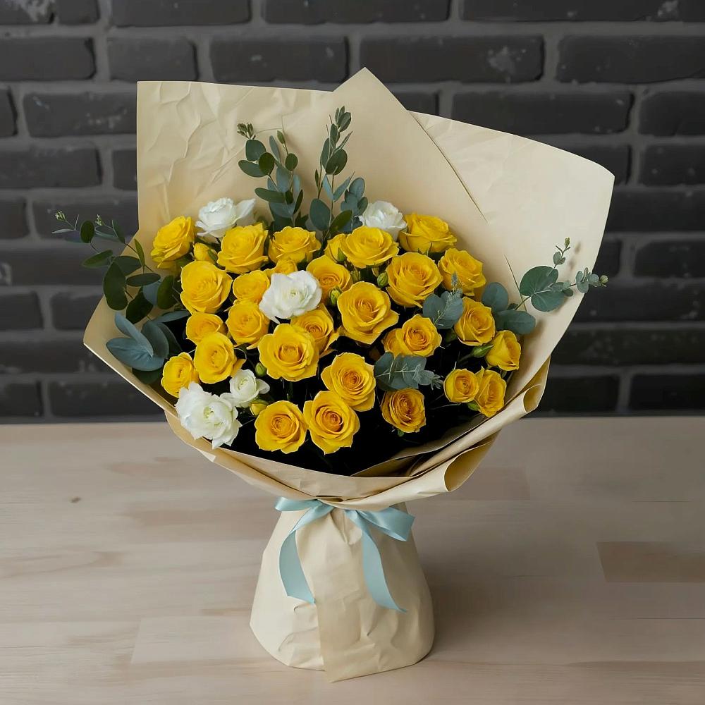 Букет цветов из: Розы в Красные Баки