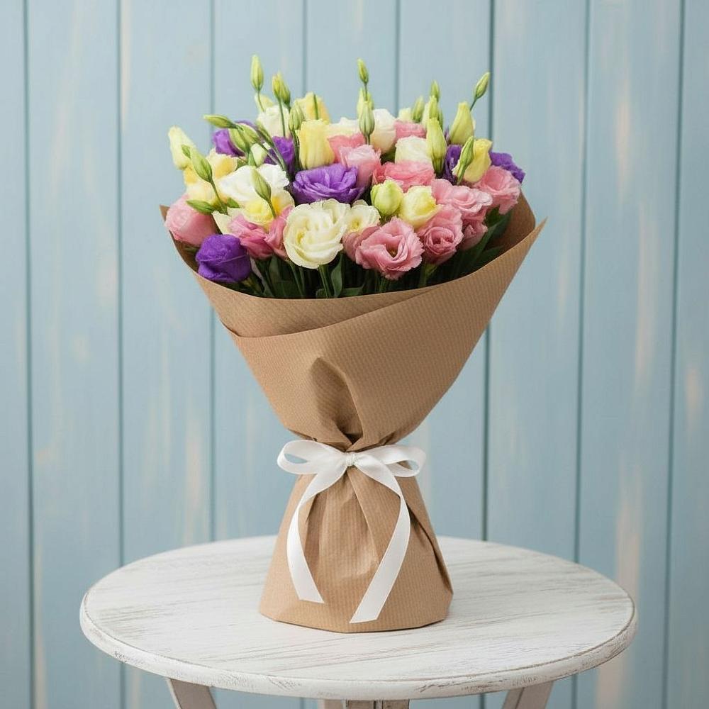 Букет цветов из: Лизиантусы в Красные Баки