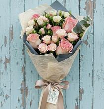 Букет цветов из:  Розы #REPLACE_PRED# Красные Баки