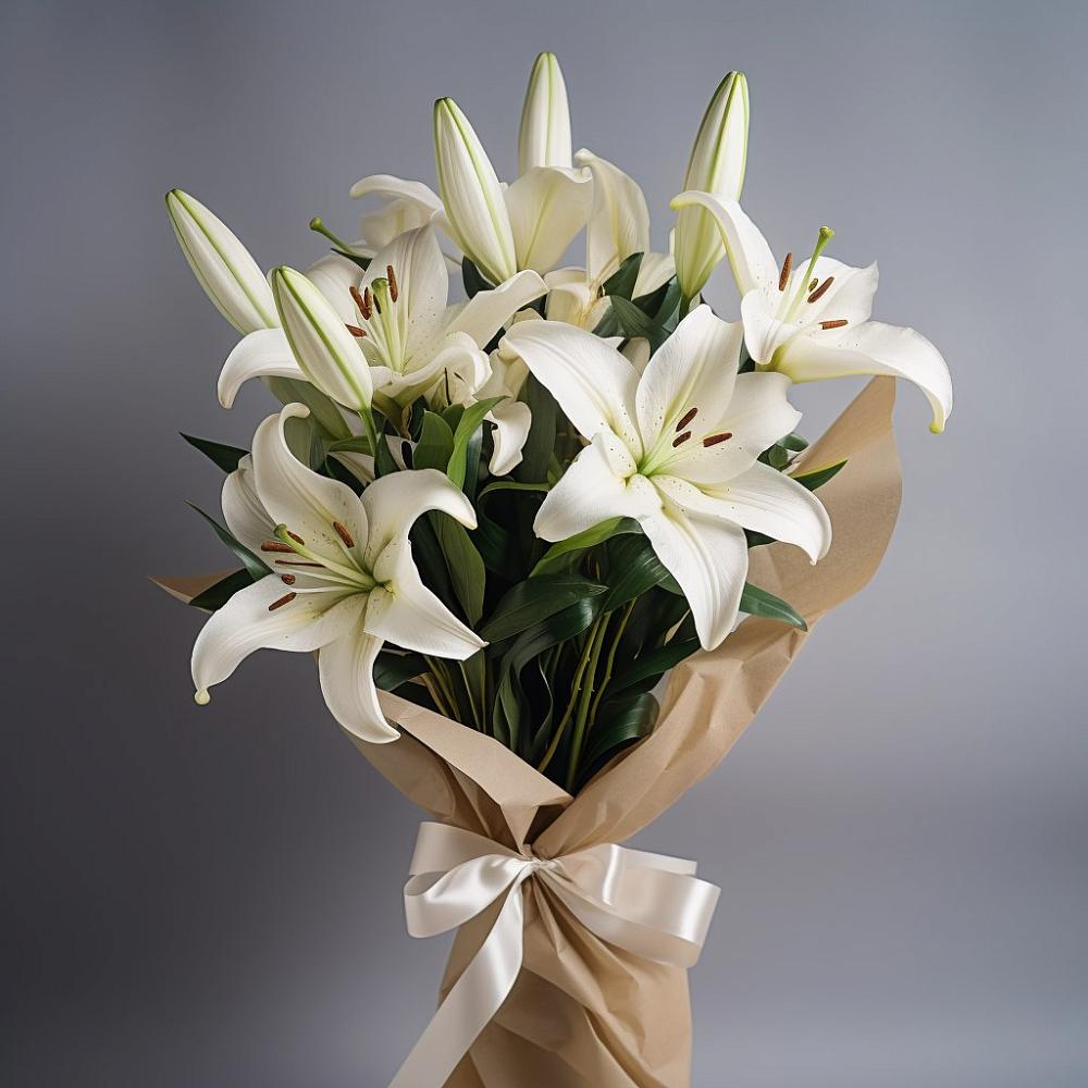 Букет цветов из: Лилии в Красные Баки