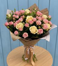 Букет цветов из:  Розы в Красные Баки