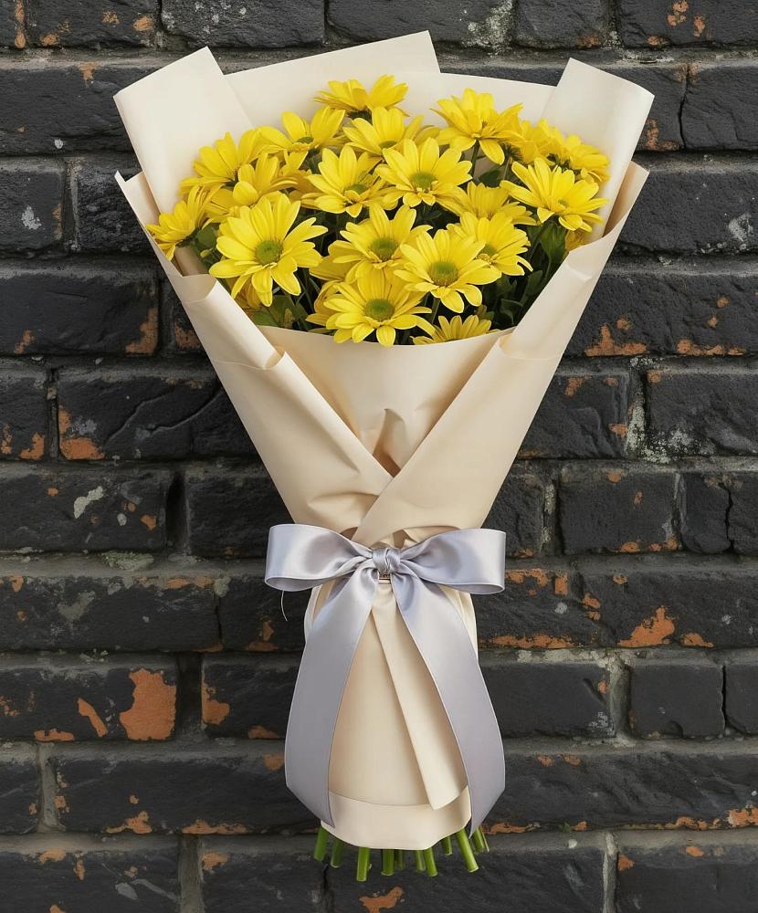 Букет цветов из: Хризантемы в Красные Баки