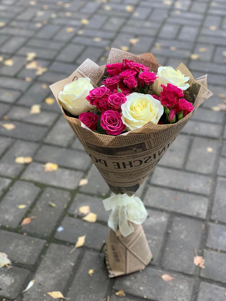 Букет цветов из: Розы в Красные Баки